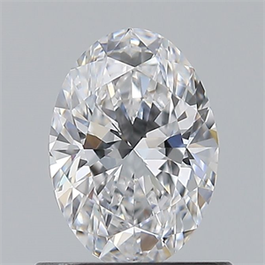 Picture of Natural Diamond 0.70 Carats, Oval with  Cut, D Color, VVS1 Clarity and Certified by GIA