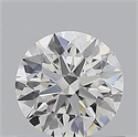 Natural Diamond 0.70 Carats, Round with Excellent Cut, G Color, VVS1 Clarity and Certified by GIA