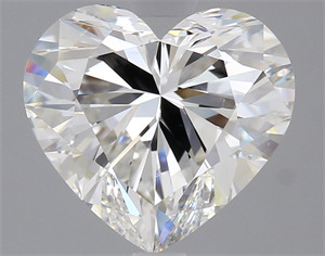 Picture of Natural Diamond 2.70 Carats, Heart with  Cut, G Color, SI1 Clarity and Certified by GIA
