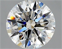 Diamante Natural 2.20 quilates, Redondo , Color F, claridad VVS2 y certificado GIA