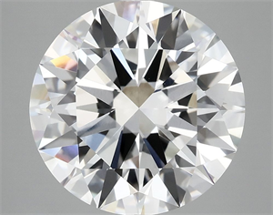 Picture of Lab Grown Diamond 6.09 Carats, Round with Ideal Cut, E Color, VVS2 Clarity and Certified by IGI