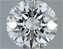 Diamante Natural 0.53 quilates, Redondo , Color H, claridad VVS2 y certificado GIA