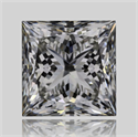 Diamante Natural 1.73 quilates, Princesa , Color J, claridad VVS1 y certificado GIA