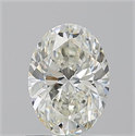 Diamante Natural 1.02 quilates, Ovalado , Color J, claridad IF y certificado GIA