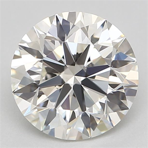 Picture of Natural Diamond 0.90 Carats, Round with Excellent Cut, I Color, VS1 Clarity and Certified by GIA