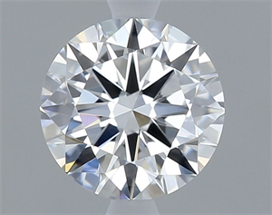 Picture of Natural Diamond 0.40 Carats, Round with Very Good Cut, D Color, VS1 Clarity and Certified by GIA