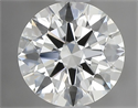 Natural Diamond 1.01 Carats, Round with Excellent Cut, J Color, SI2 Clarity and Certified by GIA