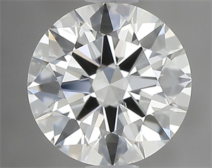 Picture of Natural Diamond 1.01 Carats, Round with Excellent Cut, J Color, SI2 Clarity and Certified by GIA