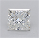 Diamante Natural 1.51 quilates, Princesa , Color G, claridad VS2 y certificado GIA