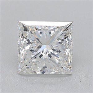 Foto Diamante Natural 1.51 quilates, Princesa , Color G, claridad VS2 y certificado GIA de