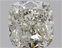 Natural Diamond 1.00 Carats, Cushion with  Cut, K Color, SI2 Clarity and Certified by GIA