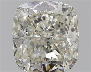 Picture of Natural Diamond 1.00 Carats, Cushion with  Cut, K Color, SI2 Clarity and Certified by GIA