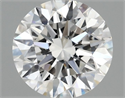 Del inventario de diamantes de laboratorio, 2.10 quilates, Redondo , Color F, claridad VVS2 y certificado IGI