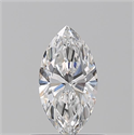 Natural Diamond 0.52 Carats, Marquise with  Cut, E Color, VVS2 Clarity and Certified by GIA