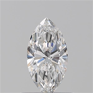 Picture of Natural Diamond 0.52 Carats, Marquise with  Cut, E Color, VVS2 Clarity and Certified by GIA