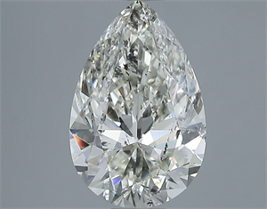 Foto Diamante Natural 2.52 quilates, De pera , Color I, claridad SI2 y certificado IGI de