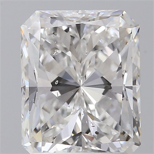 Foto Diamante Natural 2.02 quilates, Radiante , Color E, claridad SI2 y certificado GIA de