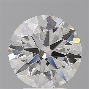 Picture of Lab Grown Diamond 3.60 Carats, Round with Ideal Cut, F Color, VVS2 Clarity and Certified by IGI
