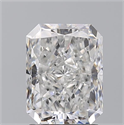 Natural Diamond 2.21 Carats, Radiant with  Cut, E Color, VS2 Clarity and Certified by GIA