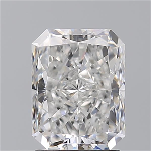 Picture of Natural Diamond 2.21 Carats, Radiant with  Cut, E Color, VS2 Clarity and Certified by GIA