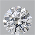 Natural Diamond 0.90 Carats, Round with Excellent Cut, E Color, VS2 Clarity and Certified by GIA