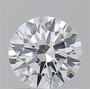 Picture of Natural Diamond 0.90 Carats, Round with Excellent Cut, E Color, VS2 Clarity and Certified by GIA