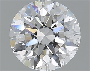 Foto Diamante Natural 1.50 quilates, Redondo , Color D, claridad SI1 y certificado GIA de