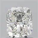 Natural Diamond 1.01 Carats, Cushion with  Cut, I Color, SI1 Clarity and Certified by GIA