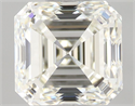 Natural Diamond 1.01 Carats, Asscher with  Cut, I Color, IF Clarity and Certified by IGI