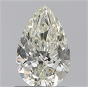 Diamante Natural 0.72 quilates, De pera , Color L, claridad VVS1 y certificado GIA