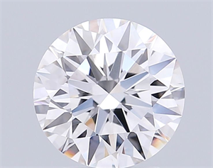 Picture of Lab Grown Diamond 2.10 Carats, Round with Ideal Cut, D Color, VVS2 Clarity and Certified by IGI
