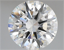 Lab Grown Diamond 4.60 Carats, Round with Ideal Cut, F Color, VVS2 Clarity and Certified by IGI