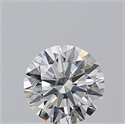 Natural Diamond 0.75 Carats, Round with Excellent Cut, H Color, VS1 Clarity and Certified by GIA