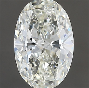 Picture of Natural Diamond 0.80 Carats, Oval with  Cut, K Color, VS1 Clarity and Certified by GIA
