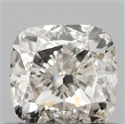 Natural Diamond 0.50 Carats, Cushion with  Cut, J Color, VS2 Clarity and Certified by IGI