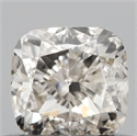 Natural Diamond 0.50 Carats, Cushion with  Cut, J Color, VS2 Clarity and Certified by IGI