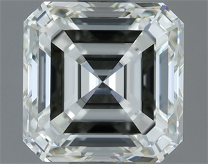 Picture of Natural Diamond 1.51 Carats, Asscher with  Cut, I Color, VVS1 Clarity and Certified by IGI