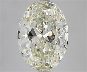 Picture of Natural Diamond 5.01 Carats, Oval with  Cut, K Color, VS1 Clarity and Certified by GIA