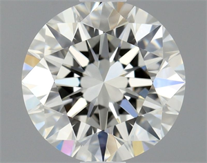 Picture of Natural Diamond 0.85 Carats, Round with Excellent Cut, I Color, IF Clarity and Certified by GIA