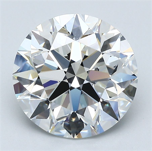 Foto Diamante Natural 4.51 quilates, Redondo , Color F, claridad VS1 y certificado GIA de