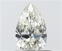 Natural Diamond 0.50 Carats, Pear with  Cut, I Color, VS1 Clarity and Certified by IGI