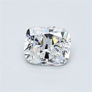 Picture of Natural Diamond 0.55 Carats, Cushion with  Cut, D Color, SI1 Clarity and Certified by GIA