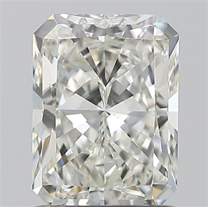 Picture of Natural Diamond 1.20 Carats, Radiant with  Cut, H Color, VS2 Clarity and Certified by GIA