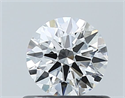 Diamante Natural 0.54 quilates, Redondo , Color F, claridad VVS2 y certificado GIA