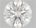 Natural Diamond 0.86 Carats, Round with Excellent Cut, K Color, SI2 Clarity and Certified by GIA