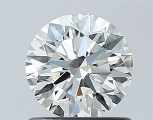 Picture of Natural Diamond 0.80 Carats, Round with Excellent Cut, H Color, VVS2 Clarity and Certified by GIA
