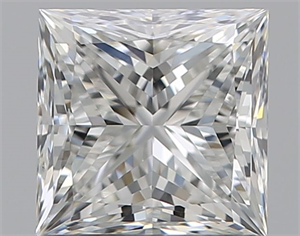 Foto Diamante Natural 1.01 quilates, Princesa , Color F, claridad VS1 y certificado GIA de
