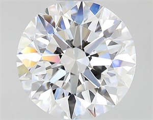 Picture of Natural Diamond 1.47 Carats, Round with Excellent Cut, E Color, VVS1 Clarity and Certified by GIA