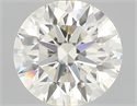 Natural Diamond 0.70 Carats, Round with Very Good Cut, L Color, VVS2 Clarity and Certified by GIA