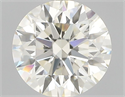 Diamante Natural 0.70 quilates, Redondo , Color L, claridad VVS2 y certificado GIA